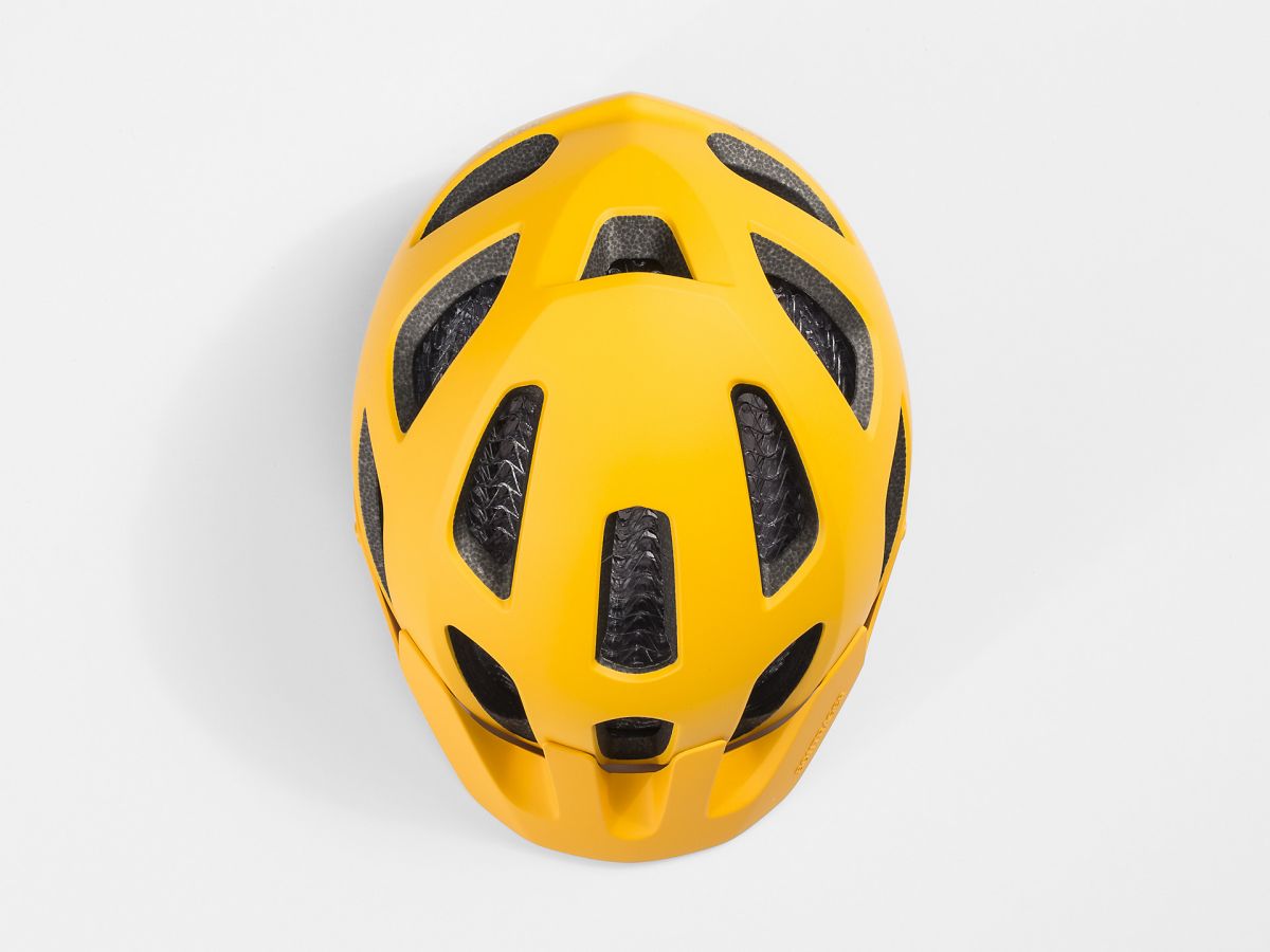 Kask MTB Bontrager Rally WaveCel - Marigold, Black/ Matowy