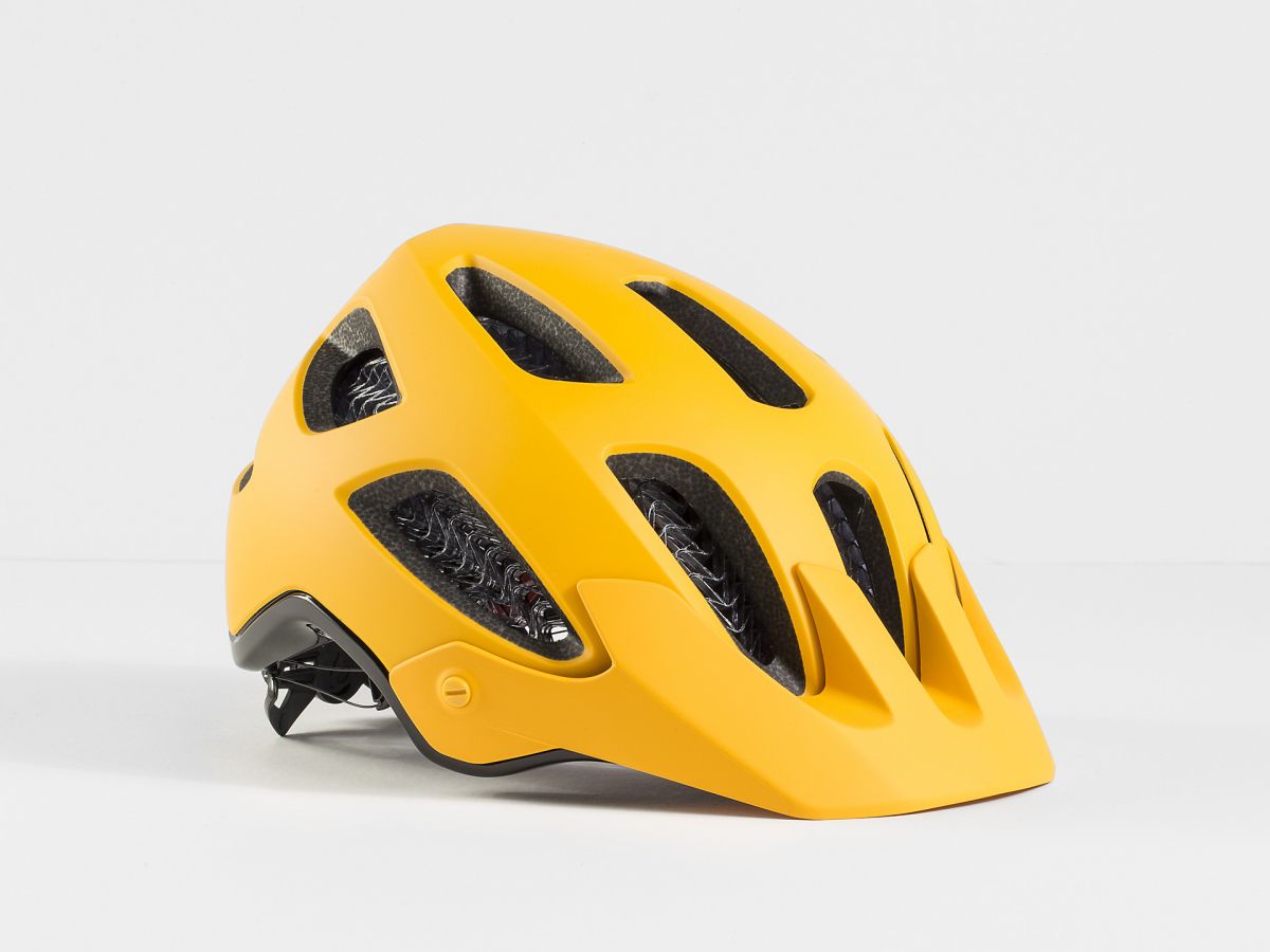 Kask MTB Bontrager Rally WaveCel - Marigold, Black/ Matowy