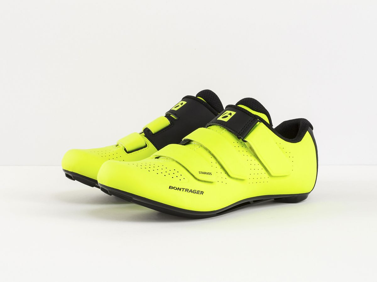 Rowerowe buty szosowe Bontrager Starvos Fluo Yellow