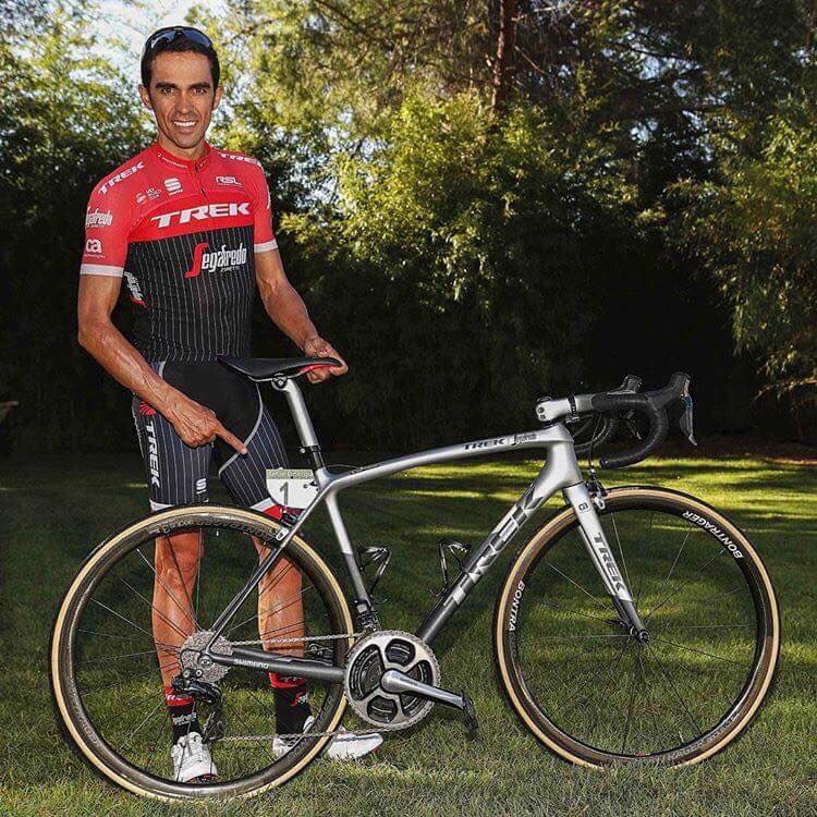 Trek Alberto Contadora na Vuelta a Espania