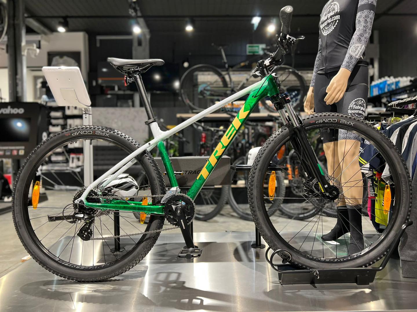 Przedstawiamy Państwu unikatowy rower TREK MARLIN w barwach naszego częstochowskiego klubu żużlowego WŁÓKNIARZ.