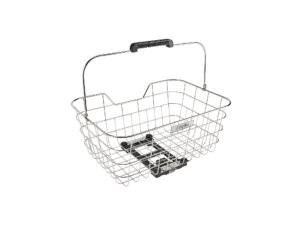 Tylny kosz rowerowy ELECTRA MIK ze stali nierdzewnej - różne kolory