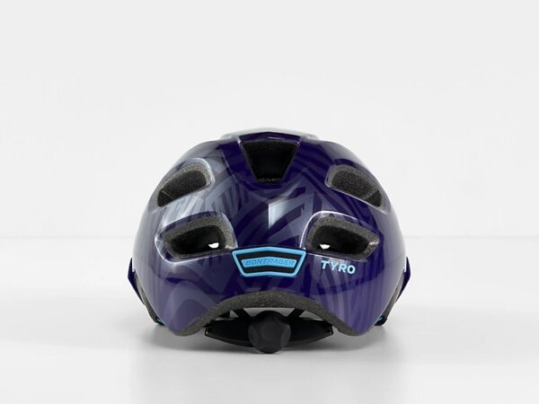 Młodzieżowy kask rowerowy Bontrager Tyro - Purple Abyss/Azure