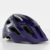 Młodzieżowy kask rowerowy Bontrager Tyro - Purple Abyss/Azure