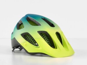 Kask MTB Bontrager Blaze WaveCel LTD roz. S - Żółty Radioactive, Morski/ Połysk, Mat