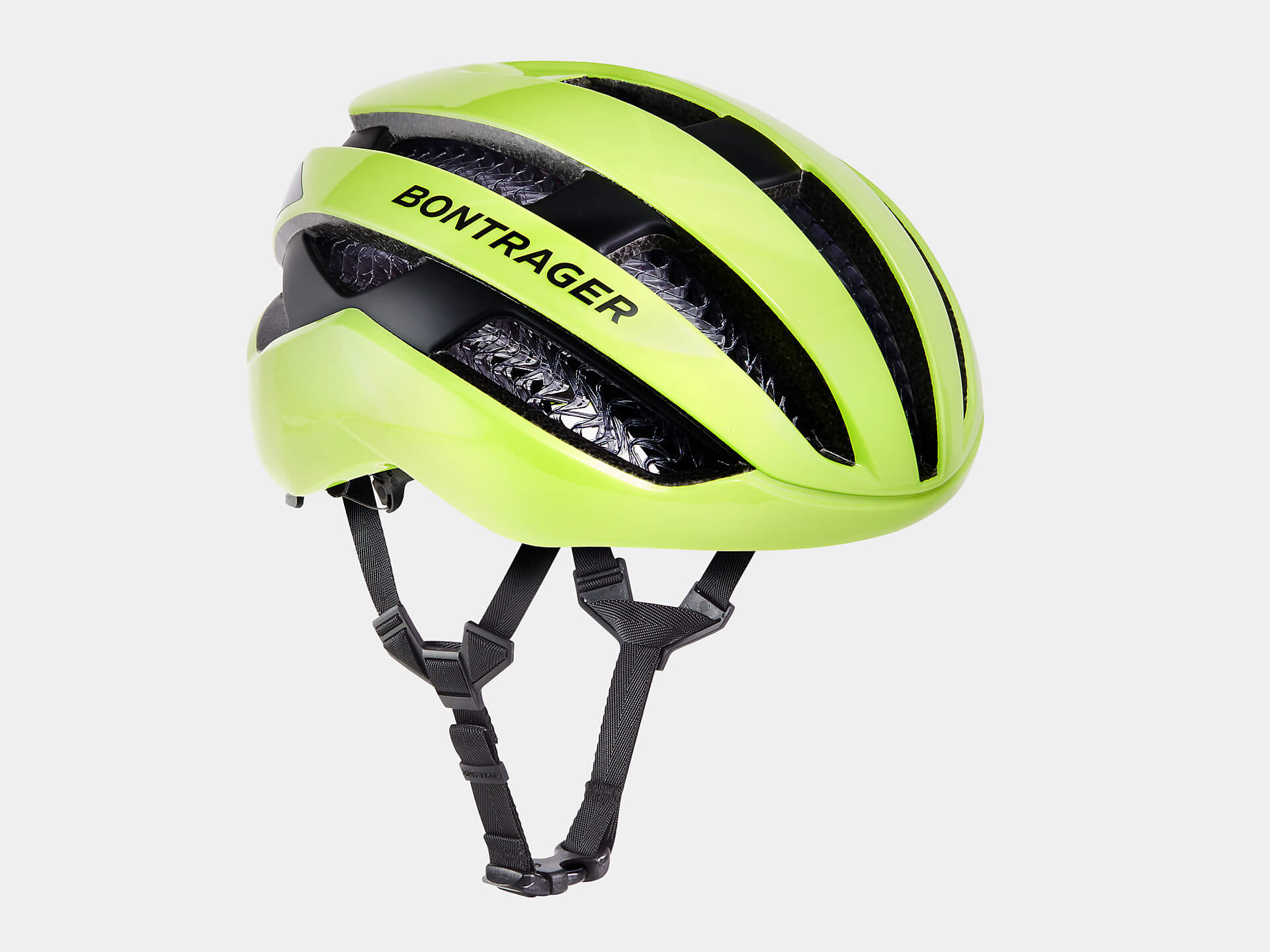 Kask szosowy Bontrager Circuit WaveCel roz. XL - Żółty Radioactive/ Połysk