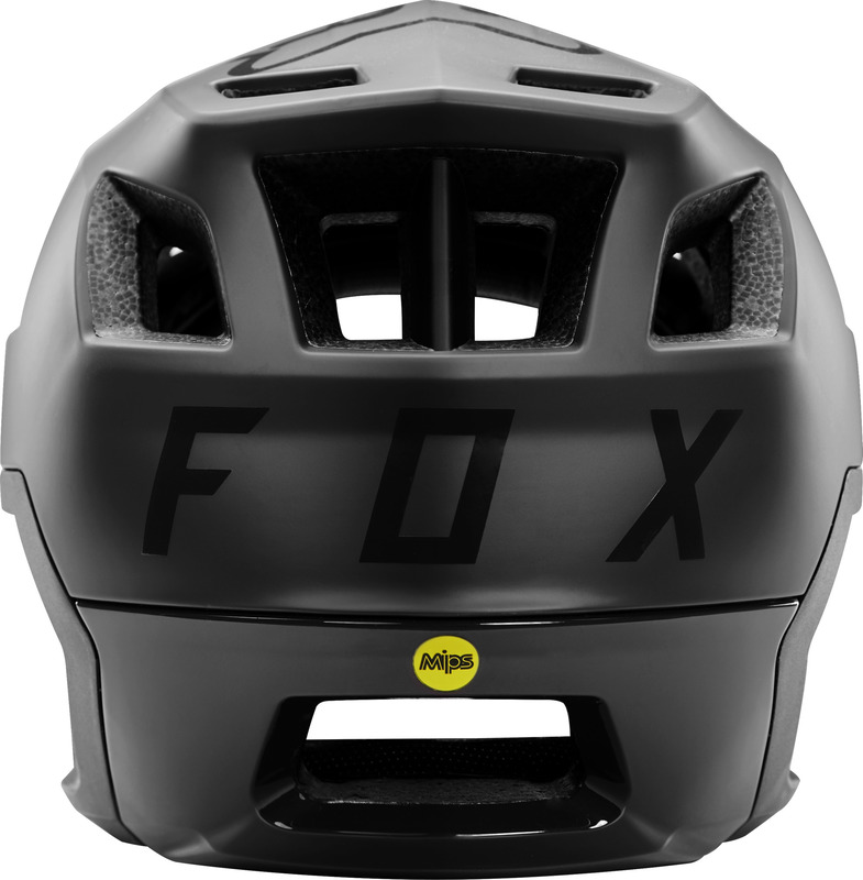 Kask Fox Dropframe Pro Black Kask Fox Dropframe Pro Black