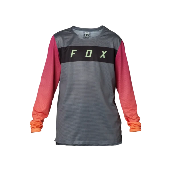Dziecięca koszulka rowerowa FOX Junior FLEXAIR LS z długim rękawem