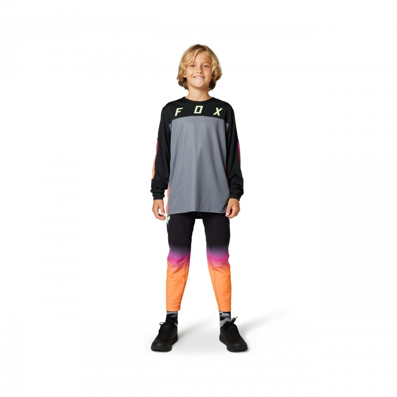 Koszulka rowerowa FOX JUNIOR FLEXAIR LS z długim rękawem