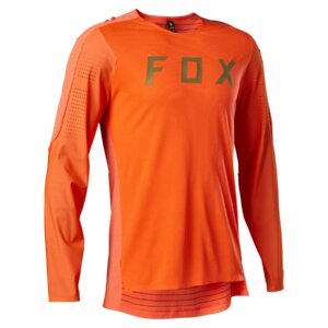 Koszulka rowerowa FOX Flexair PRO LS Jersey z długim rękawem Orange