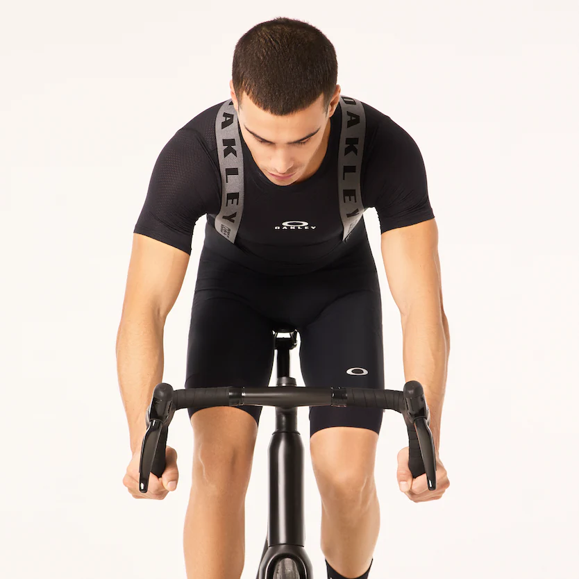 Spodenki Z Szelkami OAKLEY GRIDSKIN Bib Short Black (1)