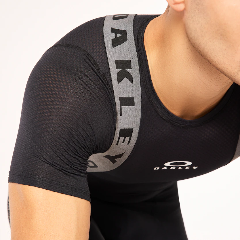 Spodenki Z Szelkami OAKLEY GRIDSKIN Bib Short Black (3)