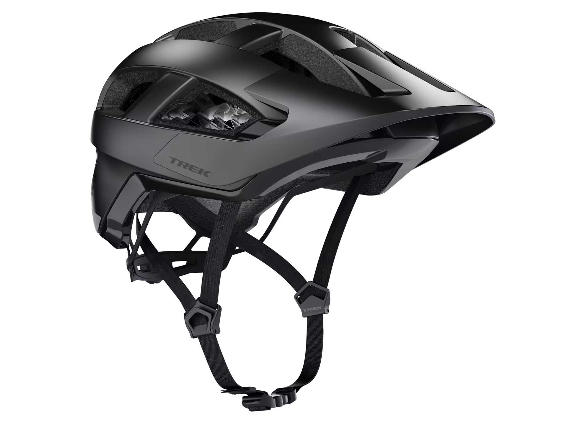 Kask rowerowy MTB Trek Quantum WaveCel czarny matowy