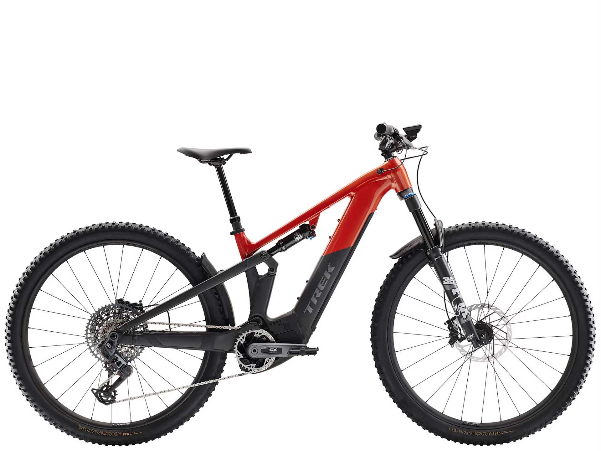 Trek Powerfly FS+ 8 Gen 4 Gloss Lava Matte Dark Web