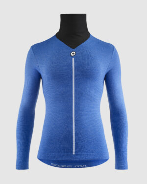 Podkoszulek ASSOS ULTRAZ winter LS zimowa koszulka termoaktywna SKIN LAYER P1 Calypso Blue