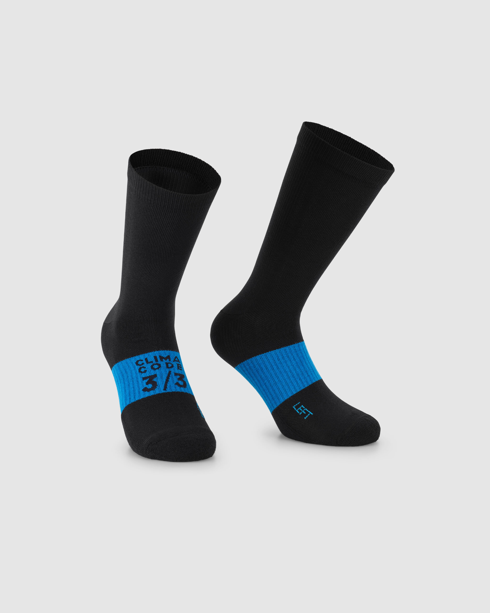 Zimowe skarpety rowerowe ASSOS winter SOCKS EVO skarpetki Black
