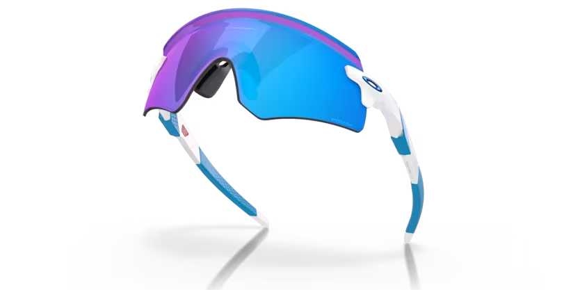 Okulary OAKLEY Encoder Polerowany Biały Prizm Sapphire roz. L