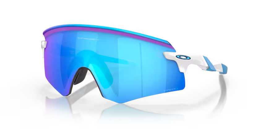 Okulary Oakley Encoder Polerowany Biały – Prizm Sapphire