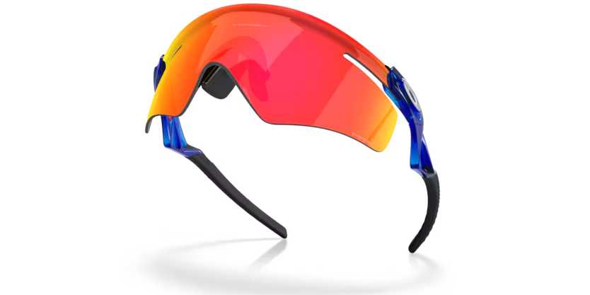 Okulary Oakley QNTM Kato Kryształowy niebieski Prizm ruby roz. XXL