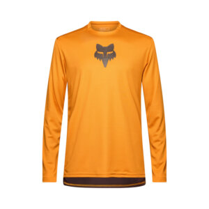 Koszulka rowerowa FOX RANGER z długim rękawem FOX HEAD LS Jersey Caramel
