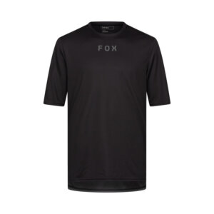 Koszulka rowerowa FOX RANGER WORDMARK SS Jersey Black