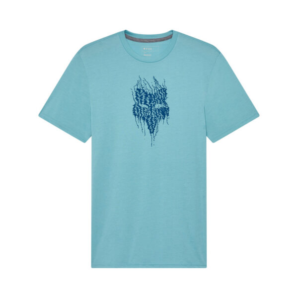 T-shirt FOX BARK SS TECH TEE koszulka męska Vintage Wash