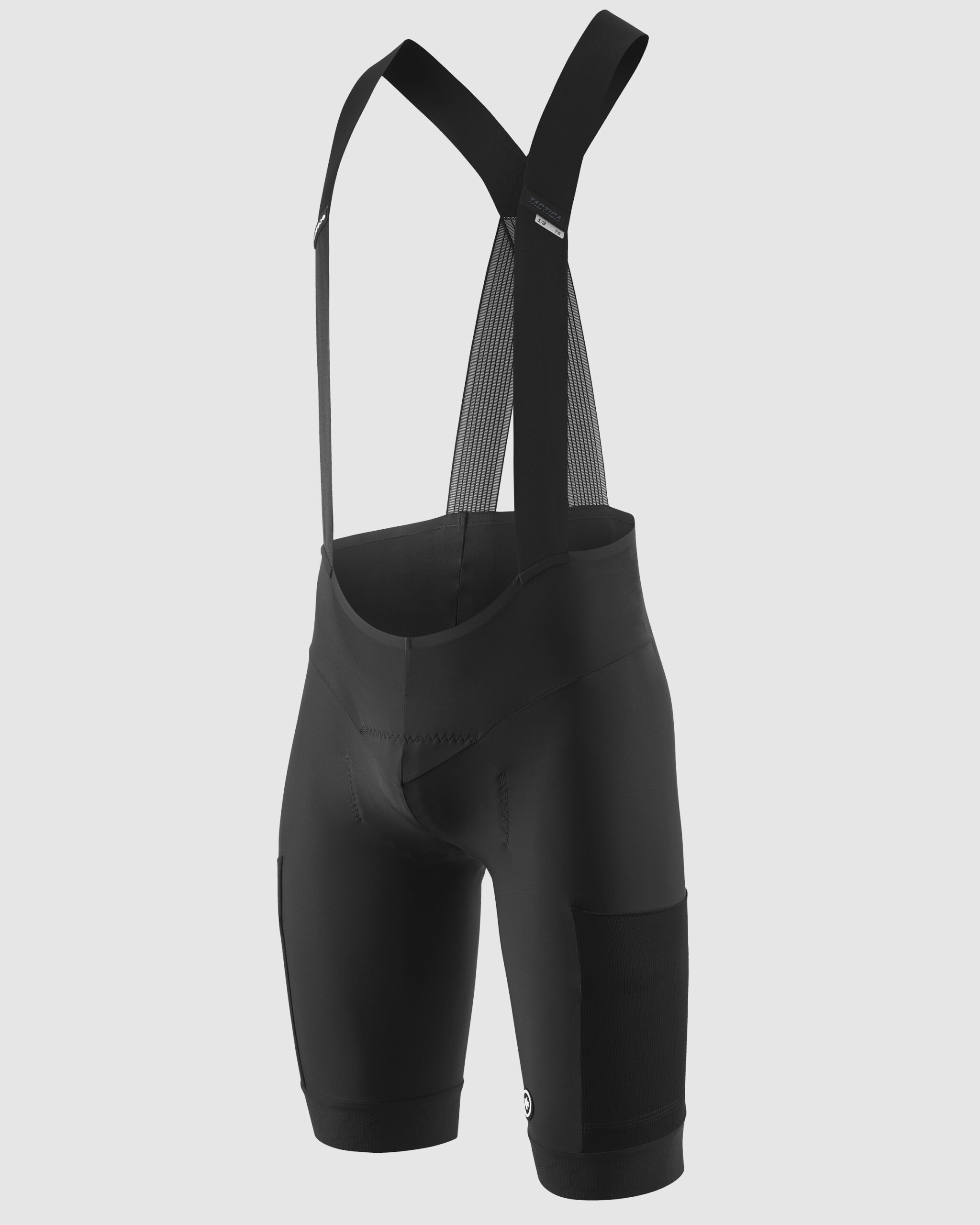 Spodenki na szelakch ASSOS TACTICA Kieskafer bib shorts T5 Black Series