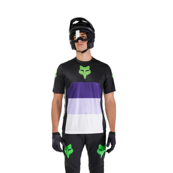Koszulka Rowerowa Fox Ranger Grid Black