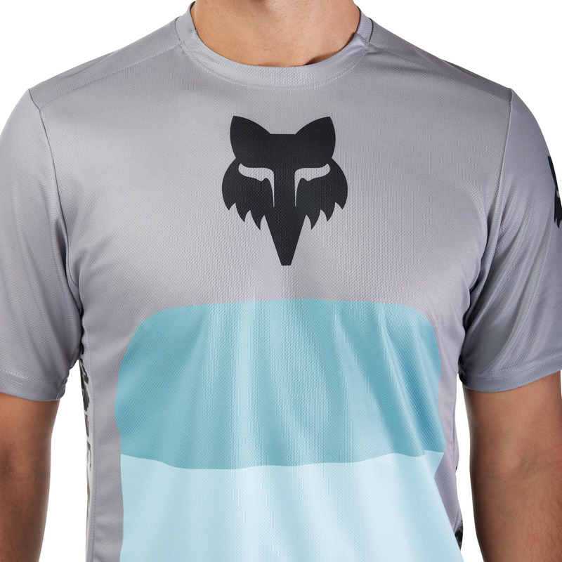 Koszulka Rowerowa Fox Ranger Grid Steel Grey