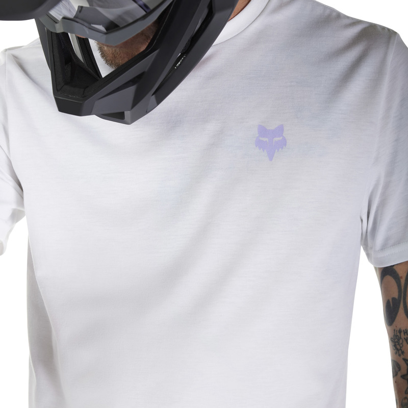 T-shirt Fox Frequency Tech Optic White
