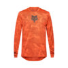 Koszulka Rowerowa Z Długim Rękawem Fox Ranger Tru Dri Blood Orange