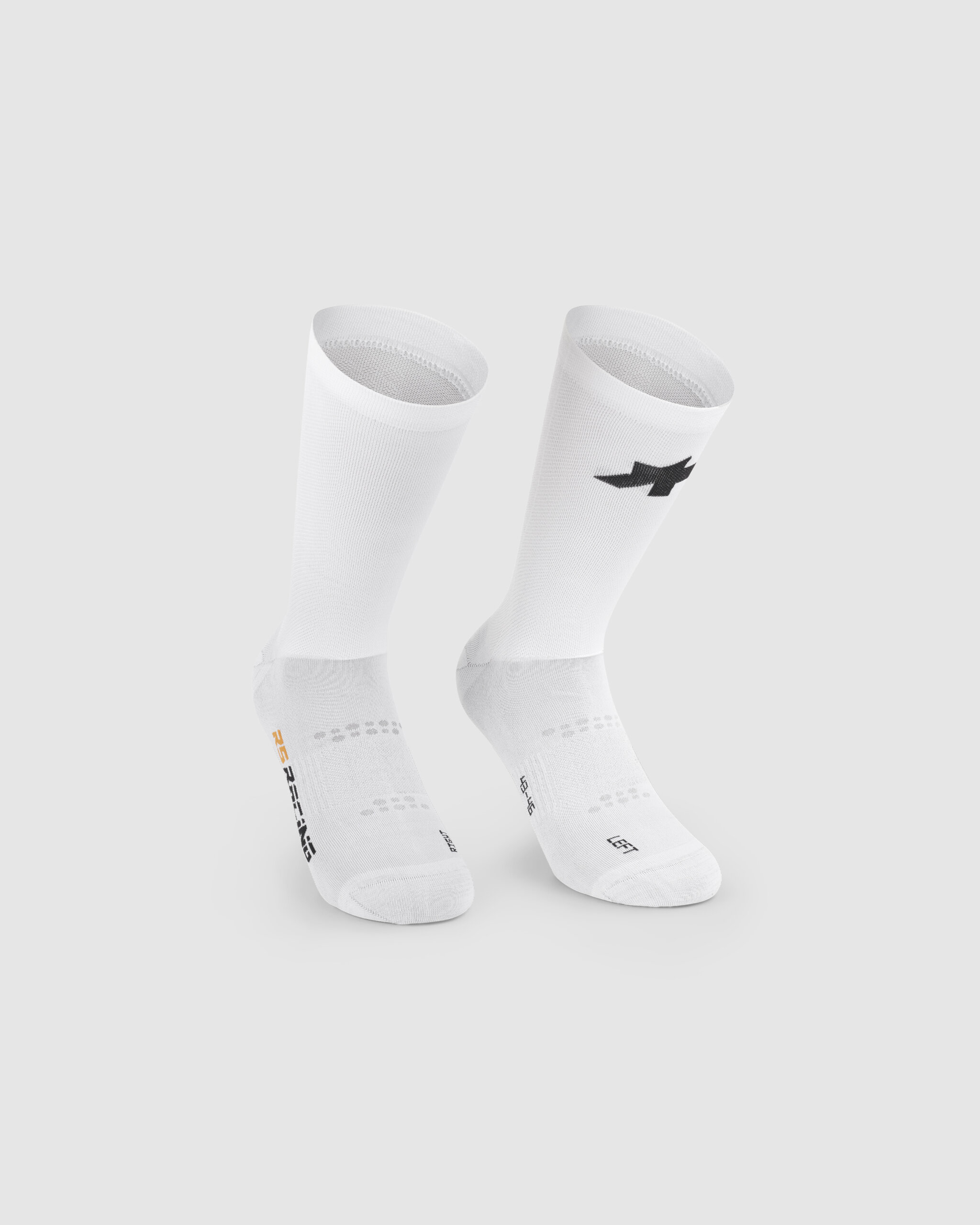 ASSOS RS SOCKS S11 White 0 (2) Skarpety ASSOS RS SOCKS S11 White Series Unisex