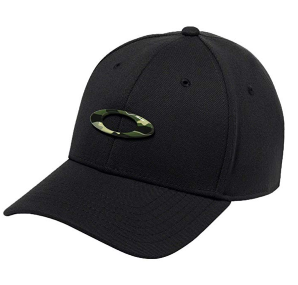Czapka z daszkiem OAKLEY TINCAN Cap Black Metal Camo