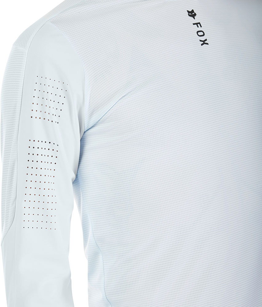 Koszulka rowerowa z długim rękawem FOX Flexair PRO Pale Blue