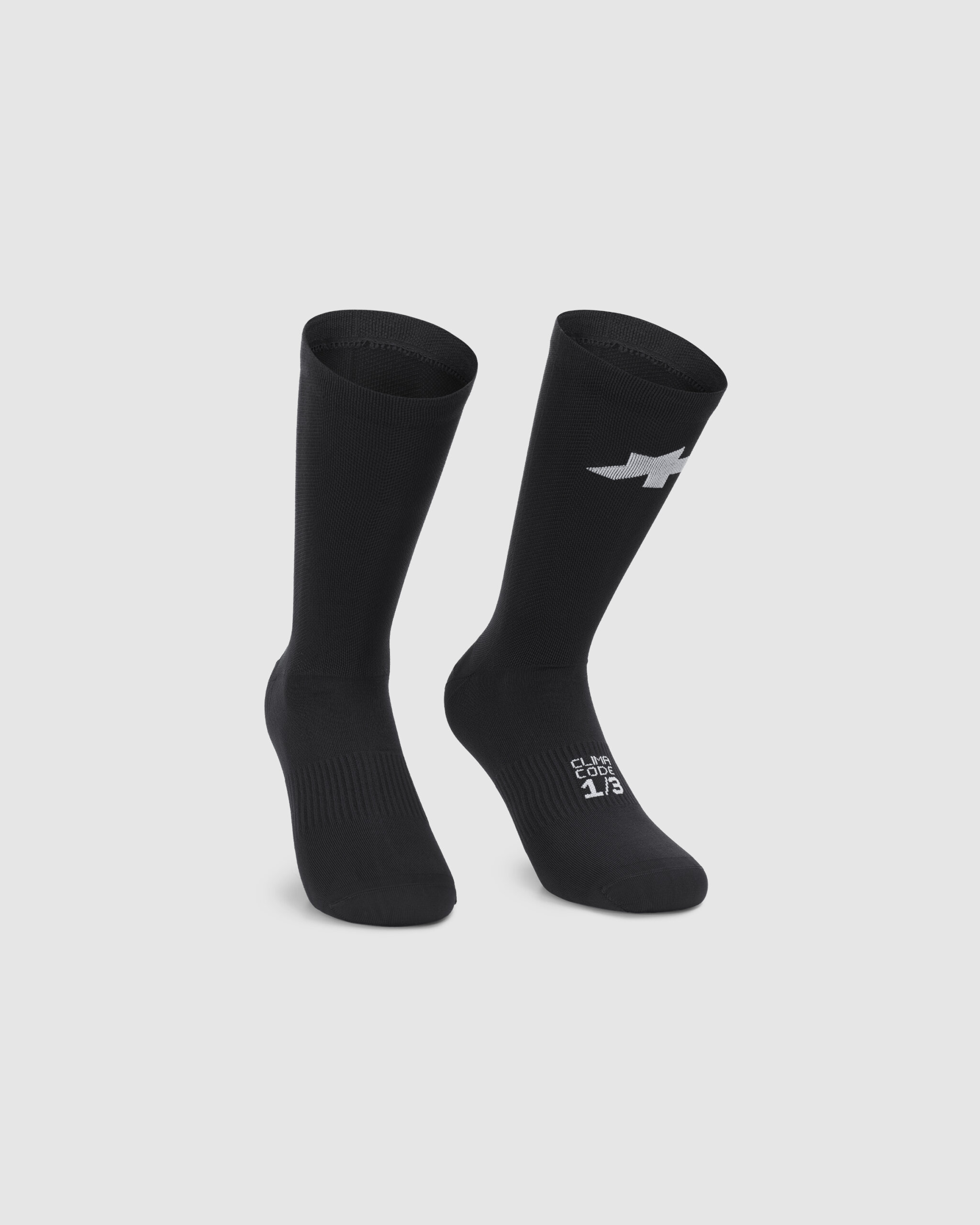 Skarpety ASSOS RACING SOCKS S11 Precision Graphite Unisex (1) Skarpety ASSOS RACING SOCKS S11 Precision Graphite Unisex