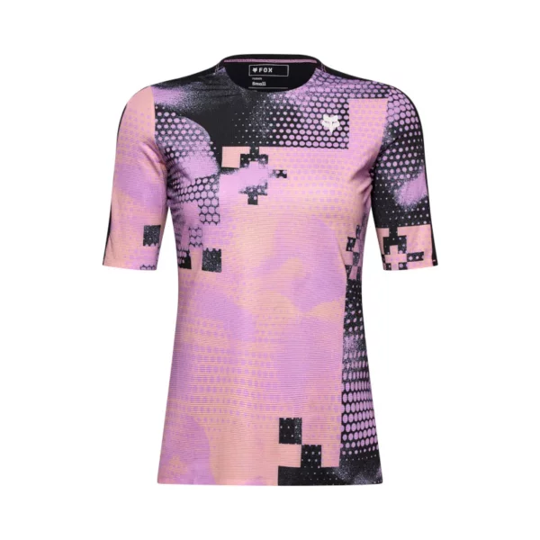 Koszulka FOX Lady Flexair Ascent Pulse Dust Rose