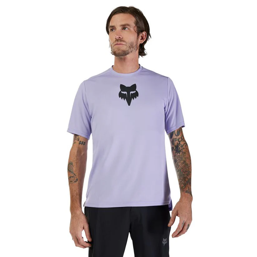 Fox Ranger Short Sleeve Jersey L Fox Head Lilac 3