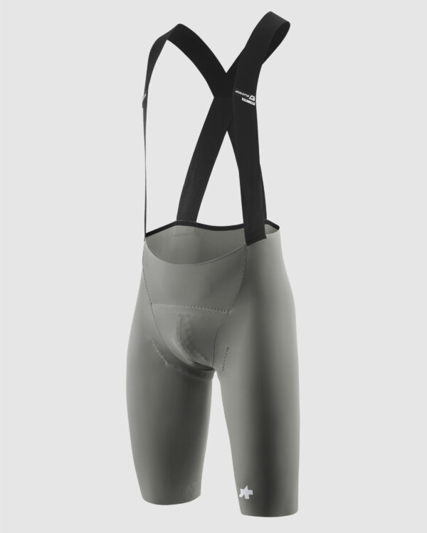 Spodenki na szelkach ASSOS EQUIPE R Bib Shorts S11 Edge Green