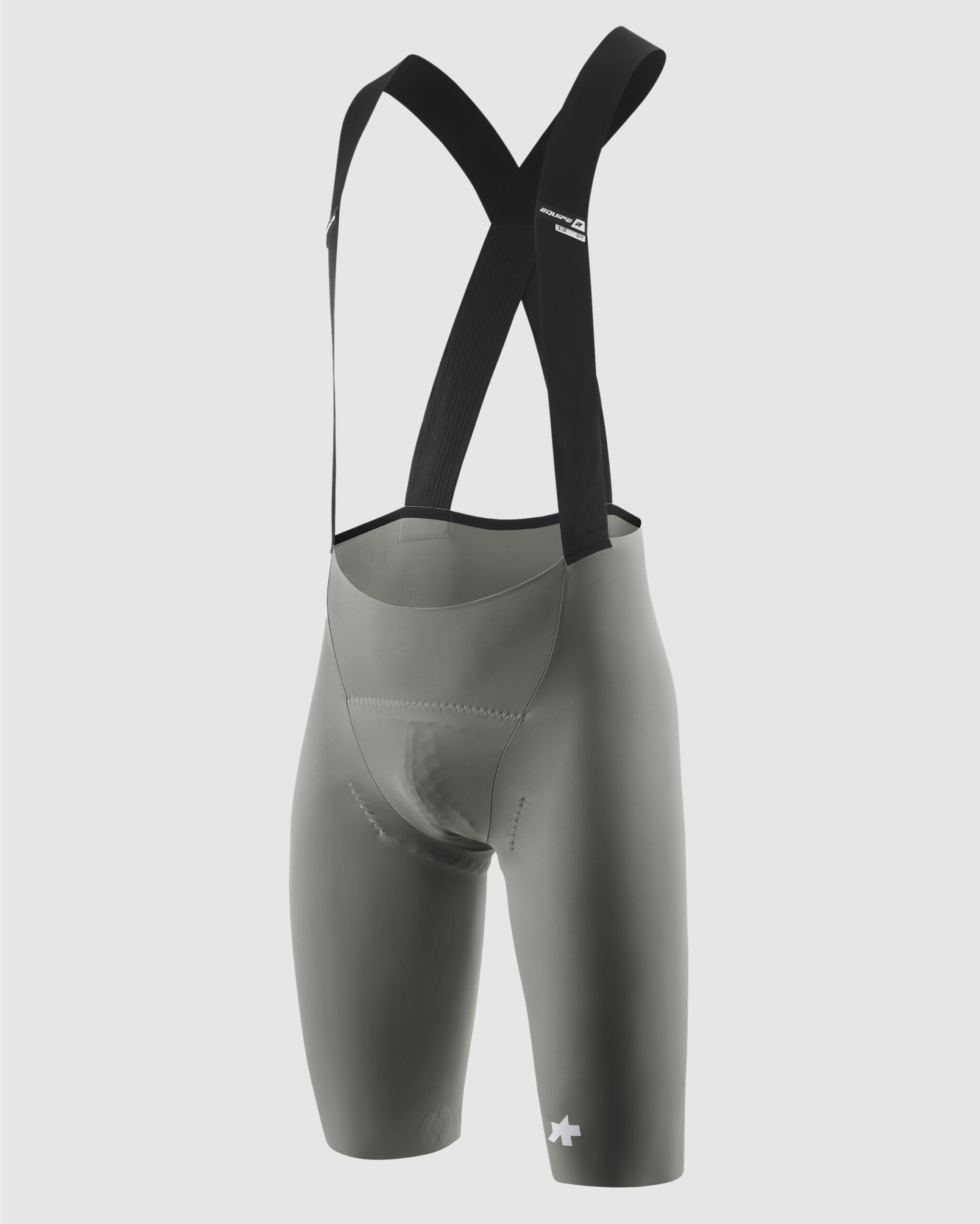Spodenki na szelkach ASSOS EQUIPE R Bib Shorts S11 Edge Green
