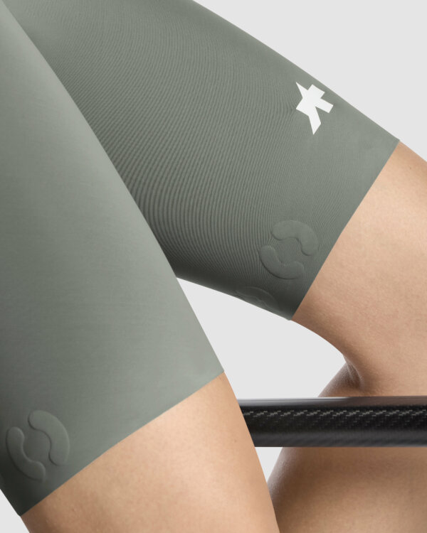 Damskie spodenki ASSOS DYORA R Bib Shorts S11 Edge Green
