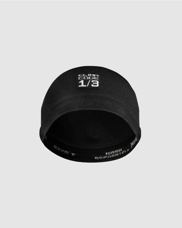 Czapka rowerowa ASSOS ROBO CAP Black Series Unisex