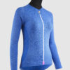 Damski podkoszulek ASSOS ULTRAZ winter LS SKIN LAYER P1 zimowa koszulka termoaktywna Calypso Blue