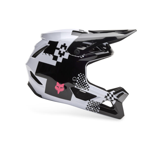 Kask rowerowy FOX YTH RAMPAGE DIGI IMG-HLMT Junior Black White