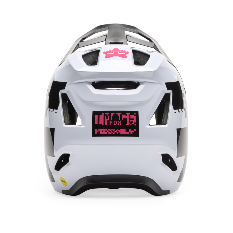 Kask rowerowy FOX RAMPAGE JUNIOR Digi Image Helmet Black White