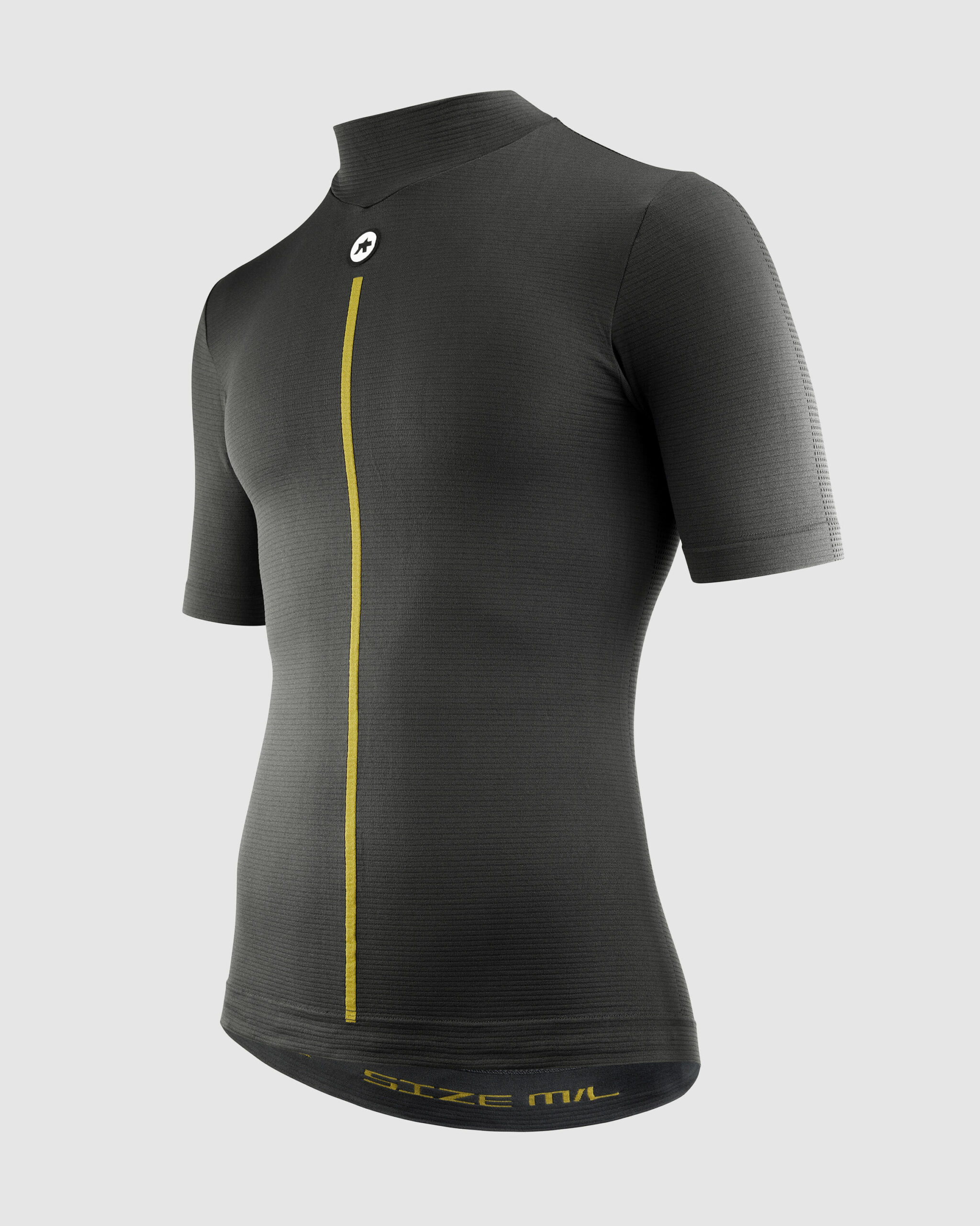 Rowerowa bielizna termoaktywna koszulka z krotkim rekawem ASSOS spring fall SS Skin Layer Grey
