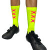 Skarpetki rowerowe XXX Socks JAKUB TRUKSA skarpety Yellow/Pink