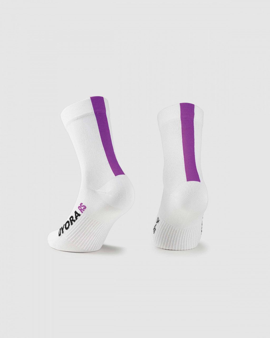 Skarpety rowerowe ASSOS DYORA RS Summer Socks skarpetki na lato Unisex White