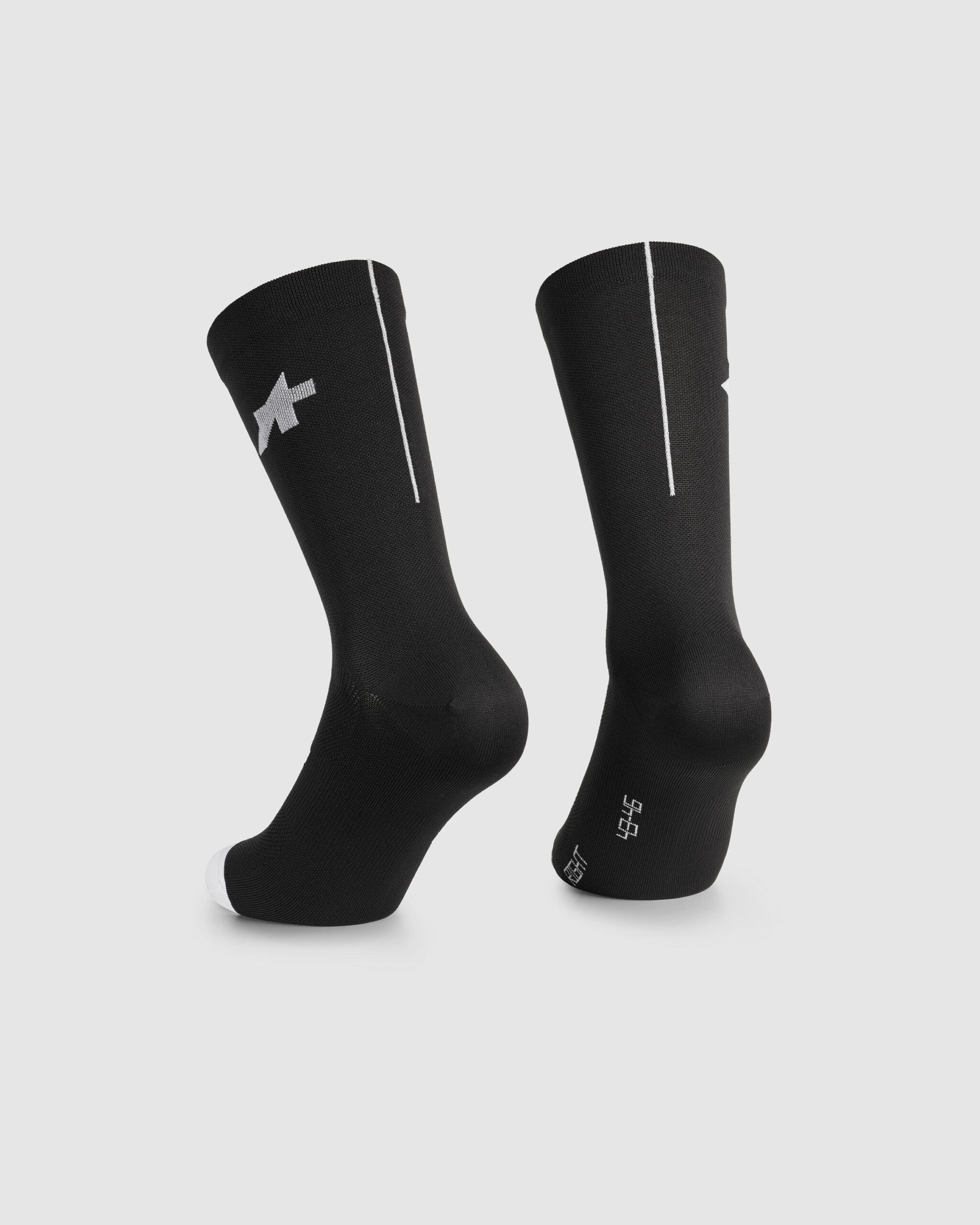 Skarpety rowerowe ASSOS R Socks S9 TWIN PACK Black Series skarpetki Unisex (2) Skarpety rowerowe ASSOS R Socks S9 TWIN PACK Black Series skarpetki Unisex