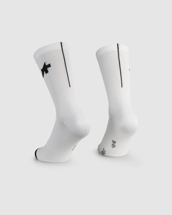 Skarpety rowerowe ASSOS R Socks S9 TWIN PACK White Series skarpetki