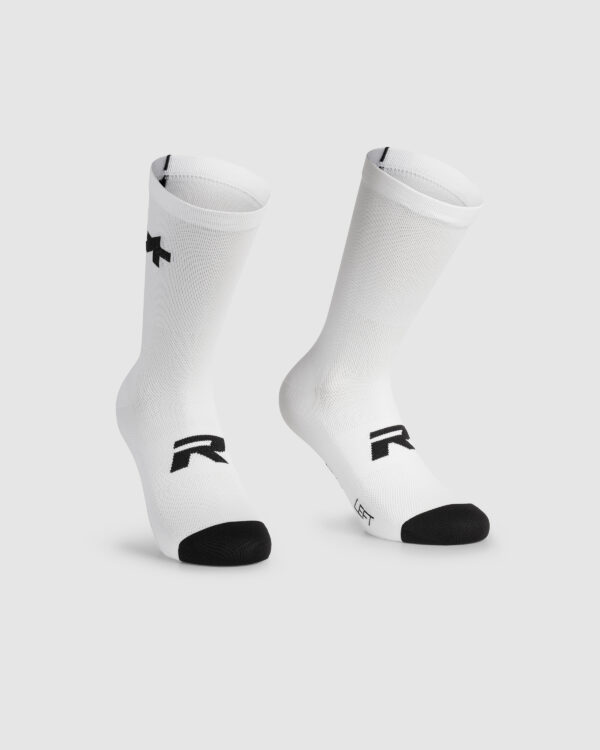 Skarpety rowerowe ASSOS R Socks S9 TWIN PACK White Series skarpetki